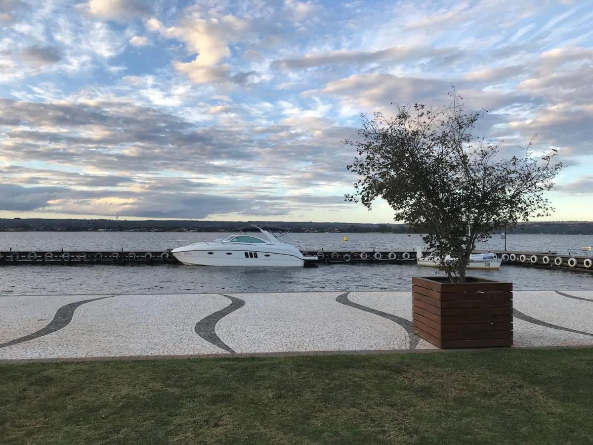 Flat No Life Com Espetacular Vista Do Lago Brasília Ngoại thất bức ảnh
