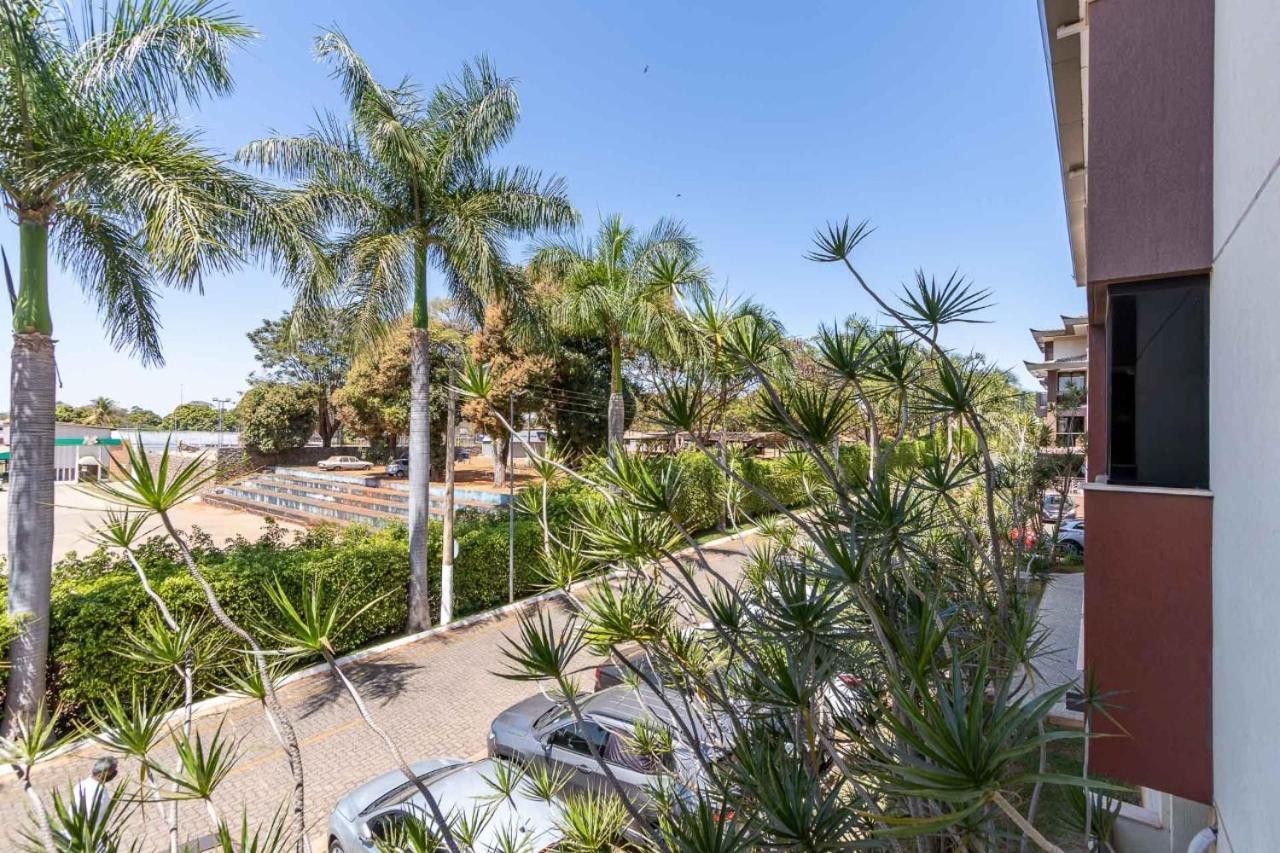 Flat No Life Com Espetacular Vista Do Lago Brasília Ngoại thất bức ảnh
