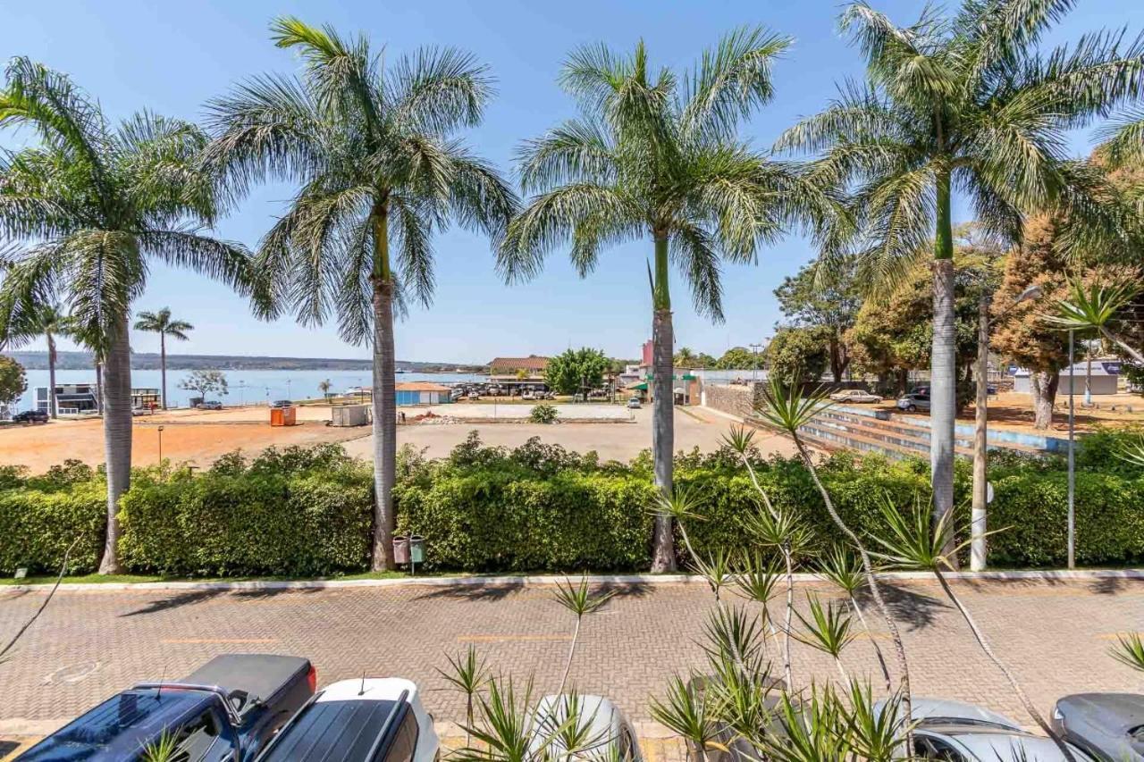Flat No Life Com Espetacular Vista Do Lago Brasília Ngoại thất bức ảnh