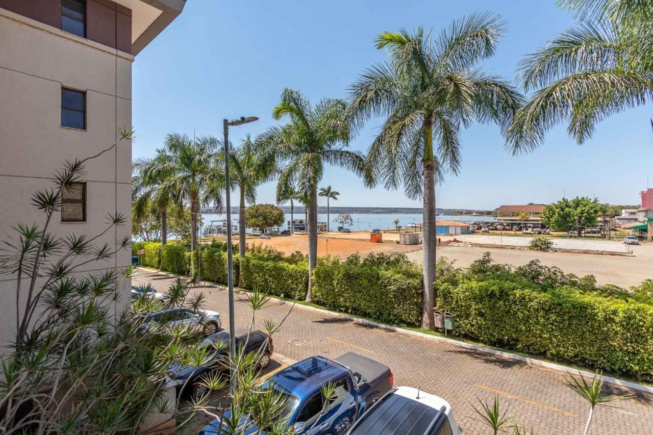 Flat No Life Com Espetacular Vista Do Lago Brasília Ngoại thất bức ảnh
